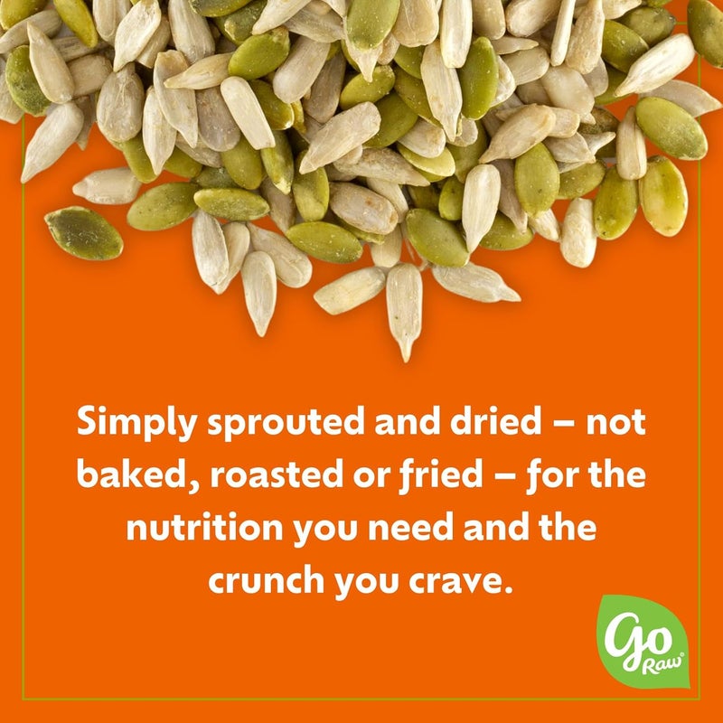 Go Raw Organic Sprouted Pumpkin & Sunflower Seeds, 10 oz, Sea Salted, Keto, Kosher, Superfood - Image 5